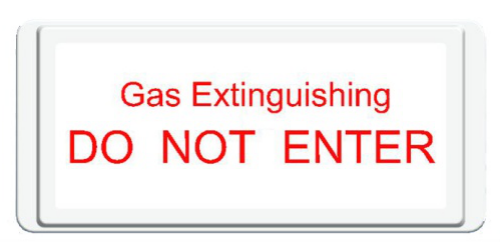 Gas spray indicator light 1